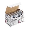 King Jim [Genuine] Tepra PRO Tape Cartridge Eco Pack of 5 12mm White Label/Black Letters Long Length 16m SS12KL-5P