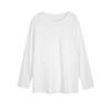 2026 New Arrival Women's Lightweight Long-Sleeve Top Student-Friendly Oversized Layering T-Shirt