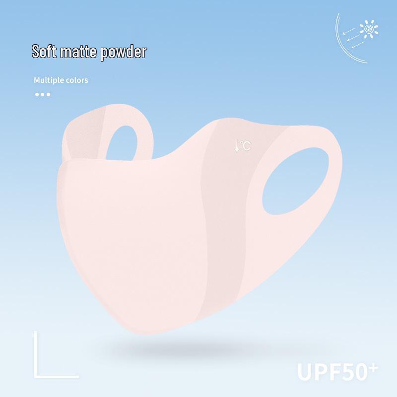 Sommerlicher Farbverlauf Rouge UV-Schutz Atmungsaktiv 3D Augenbedeckende Sonnenmaske