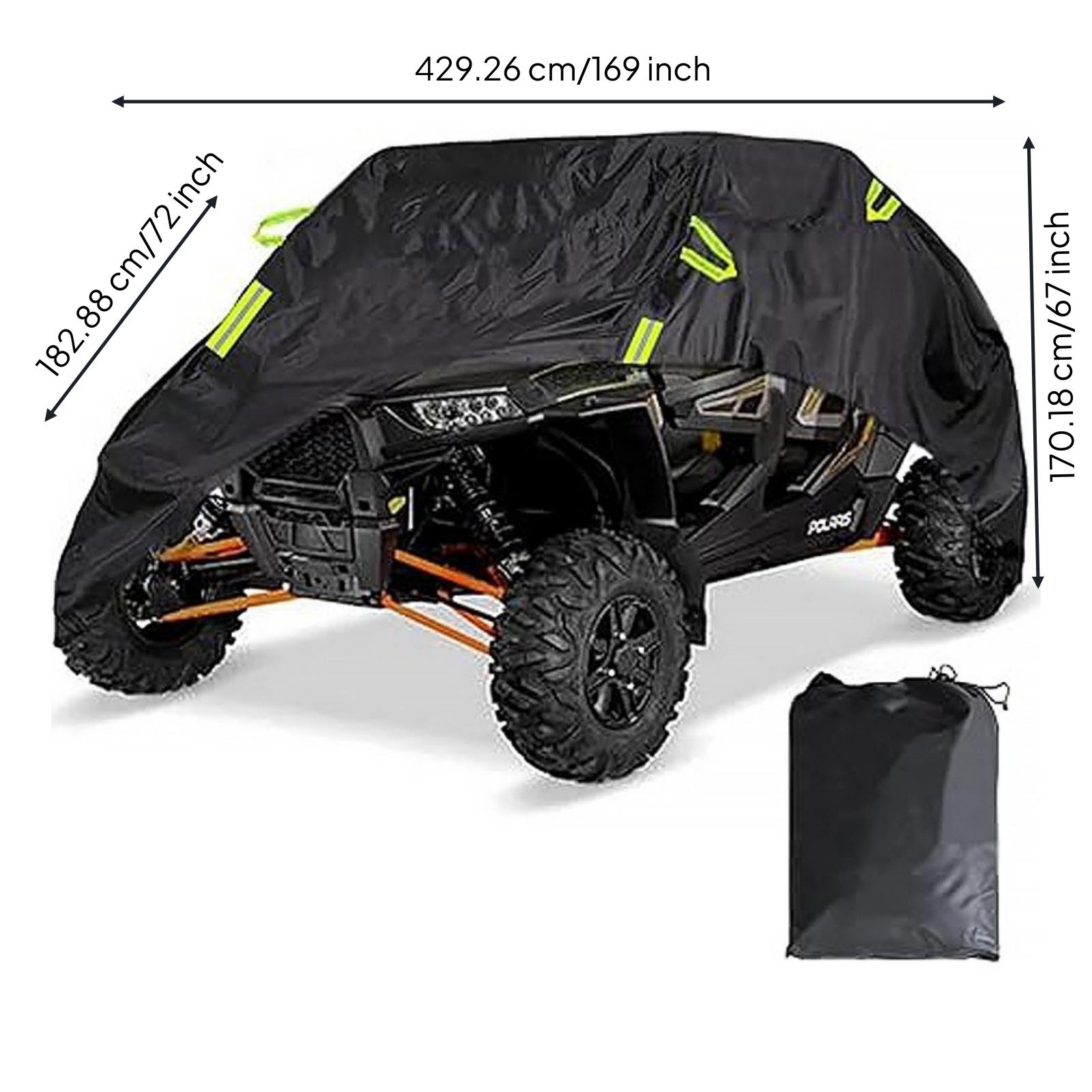 UTV Cover Weatherproof Storage Long-Lasting Elastic