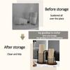 High-value paper cup holder disposable cup cup holder desktop coffee table storage rack tea cup coffee cup bamboo cup holder