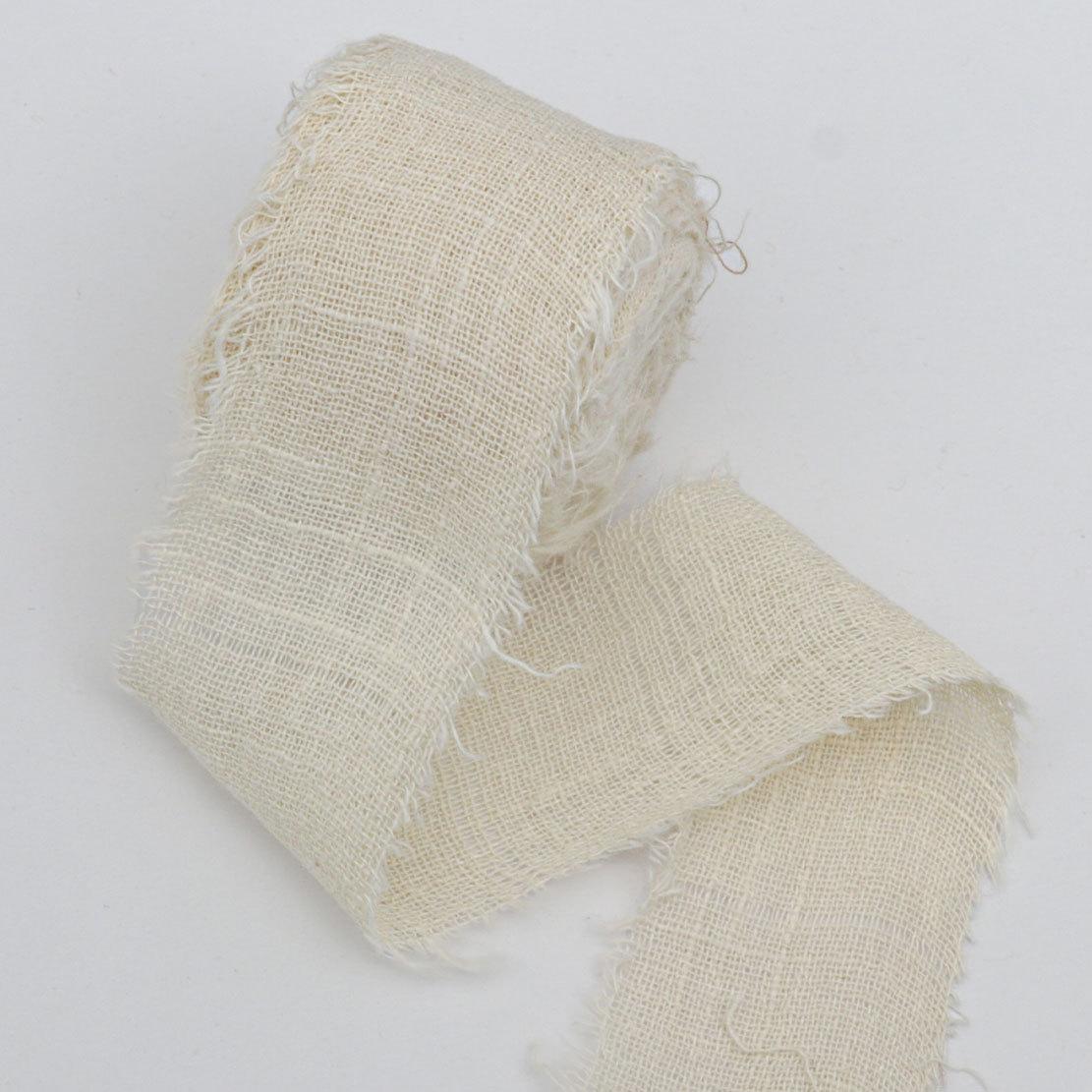 

Элегантная лента из мешковины, порванная вручную, из тонкого хлопка и льна, с кисточками, бантом, полоской ткани, свадебным приглашением, поздравительной открыткой, продуктом, декоративной лентой 4cm*5 yards/1 roll