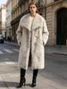 Women's Fox Fur Jacket for Daily Wear