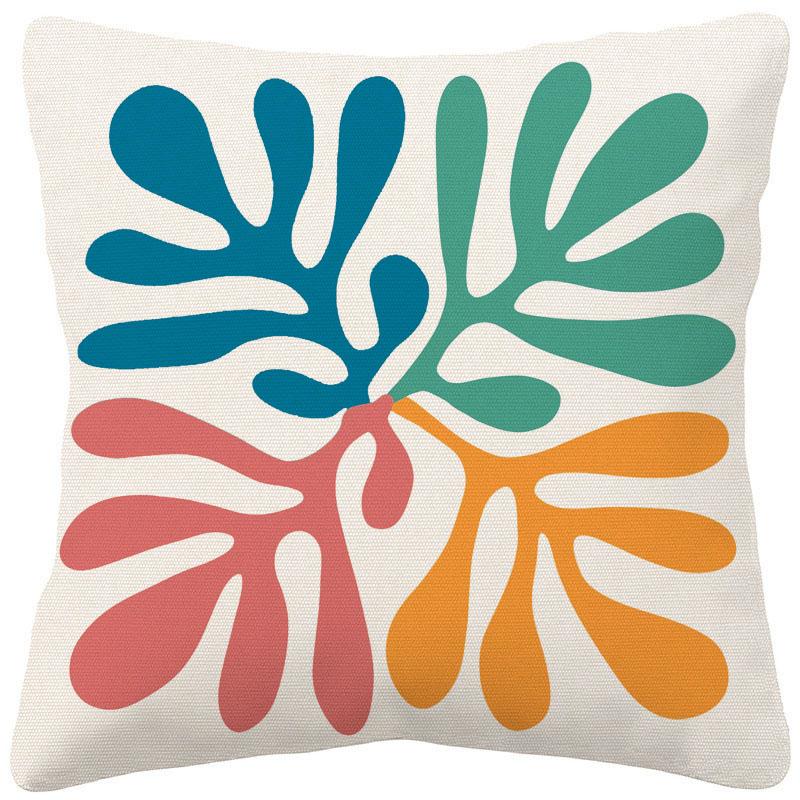 Henri Matisse Art Painting Cushion Cover Girl Flamingo Palm Leaf Throw Pillow Case Home Decor Living Room Decoration