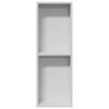 Shower Niche Shelf White 60 x 20 x 9.5 cm Stainless Steel