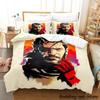 Gioco Metal Gear Solid Solid Snake Set Biancheria da Letto Singolo Piazza e Mezza Matrimoniale Queen King Size Set Letto Adulto Bambino Camera da Letto Set Copripiumino Anime