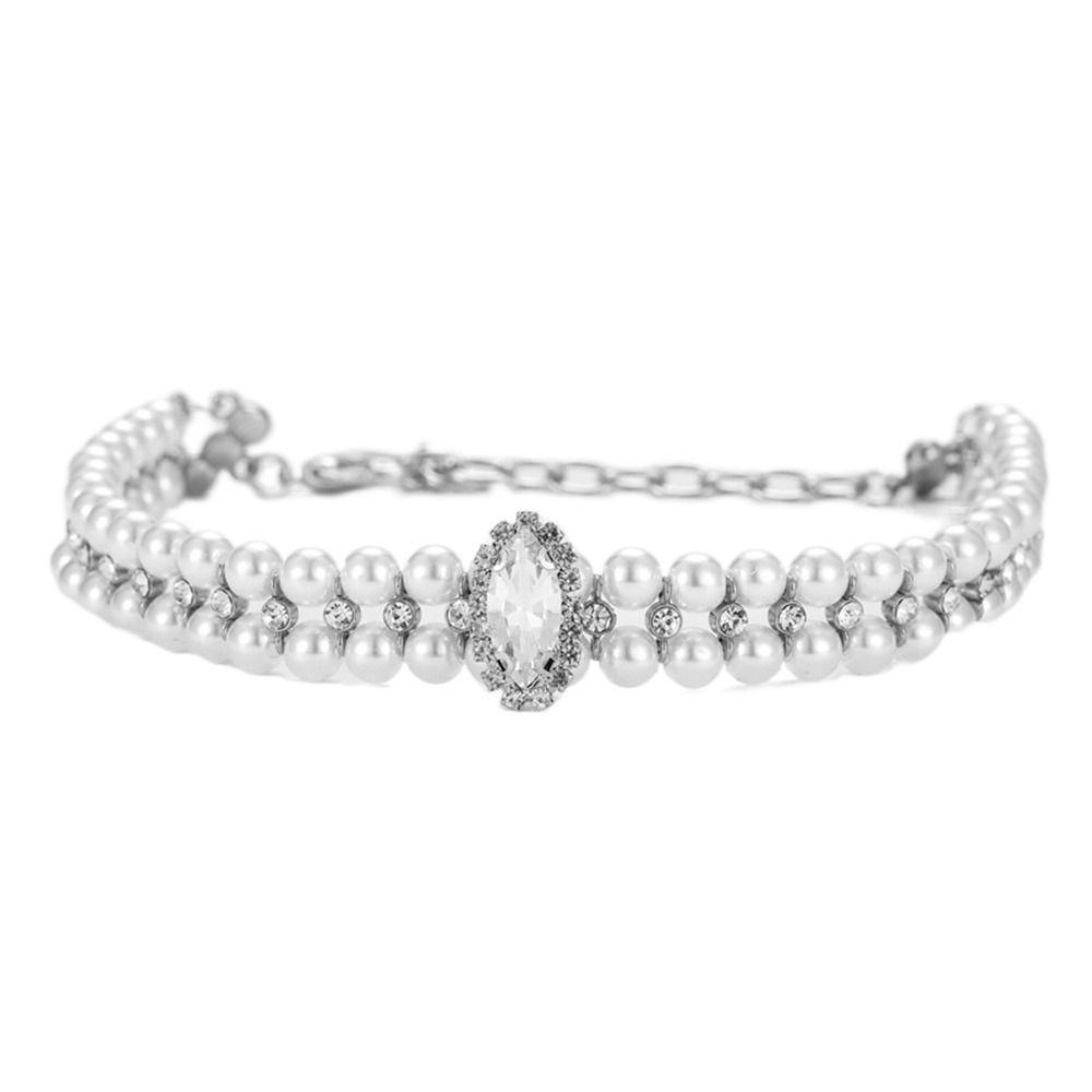 

Для кошки и собаки Собачий чокер Собачья цепь Бант Кошачьи украшения Ошейник для питомца Ожерелье для собаки Товары для питомцев XS-A