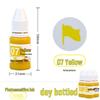Photosensitive Quick-Dry Stamping Ink - 10ml Red, Black, Blue, Purple Ink for Stamp Pads