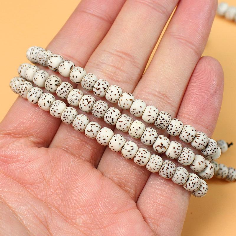 Hainan Star Moon Bodhi 108 Bead Rosary Bracelet Necklace