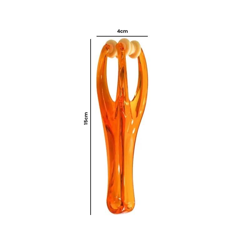1Pc Hand Roller Massager Hand Acupuncture Points Handheld Massage Relieve Finger Fatigue Relieve Blood Circulation Massage Tool