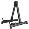 Vertical Folding Guitar and Violin Floor Stand for Electric, Acoustic, and Folk Guitars - Home Use