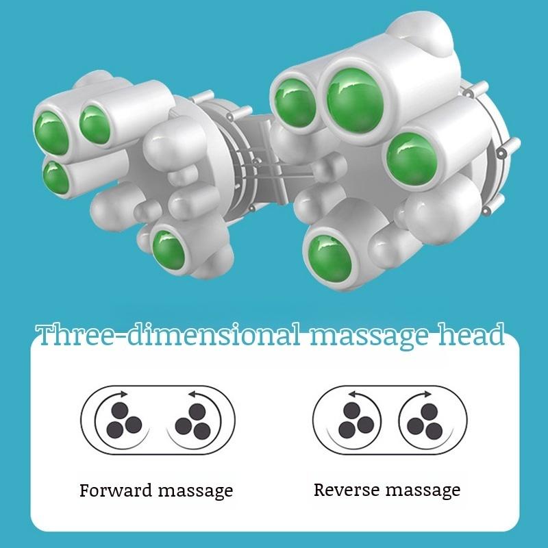 Electric Cervical Massage Pillow Instrument Body Heating Kneading Massage Neck Tui Na Neck Pillow