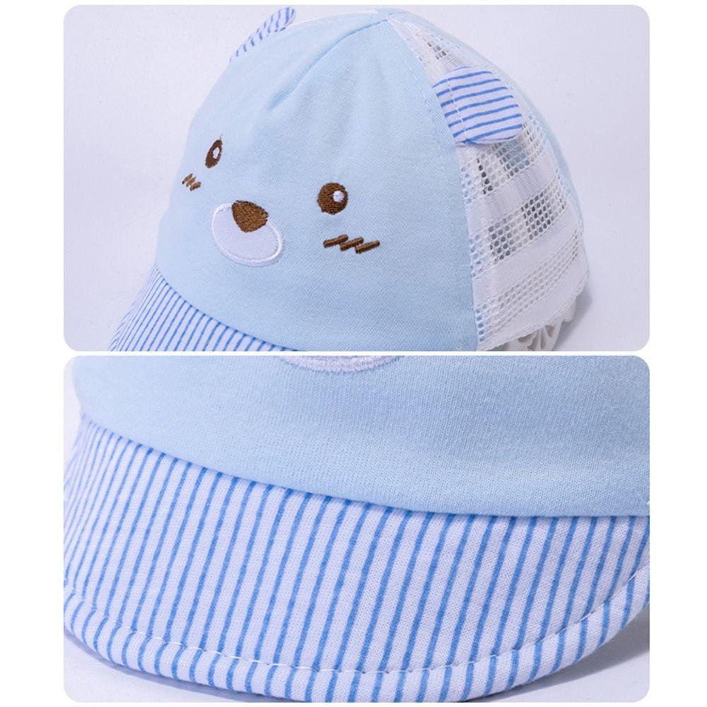 Cotton Baby Bucket Hat UV Protection Beach Cap Fashion Sun Cap  Outdoor
