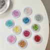 Small Butterfly Sequined Laser Round Mobile Phone Airbag Holder Magnetic Telescopic Ring Internet Celebrity Gift Women'S Portable