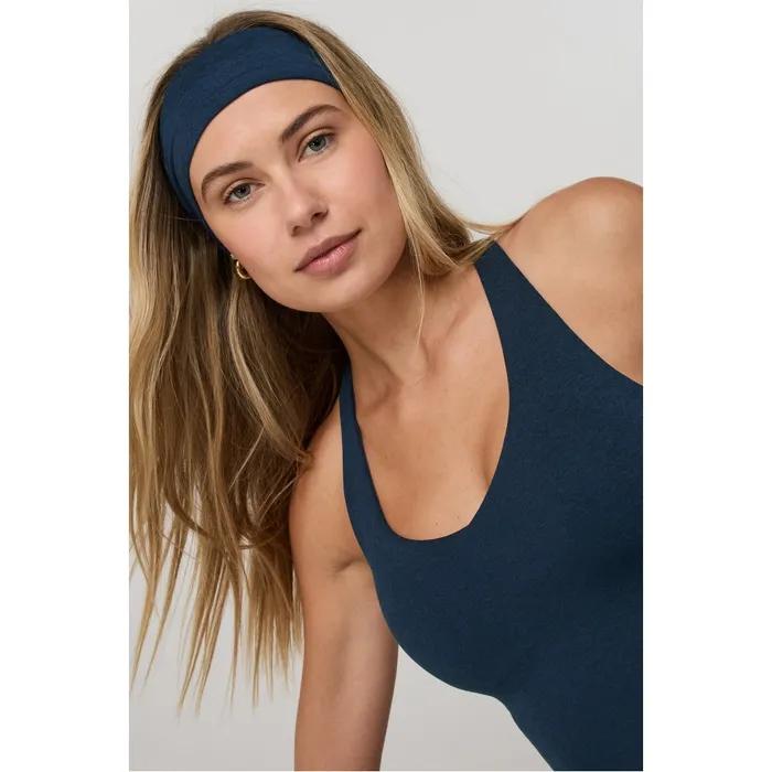 [Women's] Halo Essential Headband_Melange Blue VR26172002