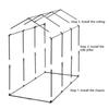 5/10pcs Garden Greenhouse Planting Rack Connector Universal Buckle Connector Planting Shed Bracket Connection Parts