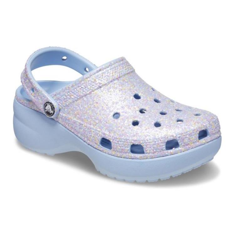 Crocs EVA Breathable Clogs Women's Blue Purple 207241-4NT