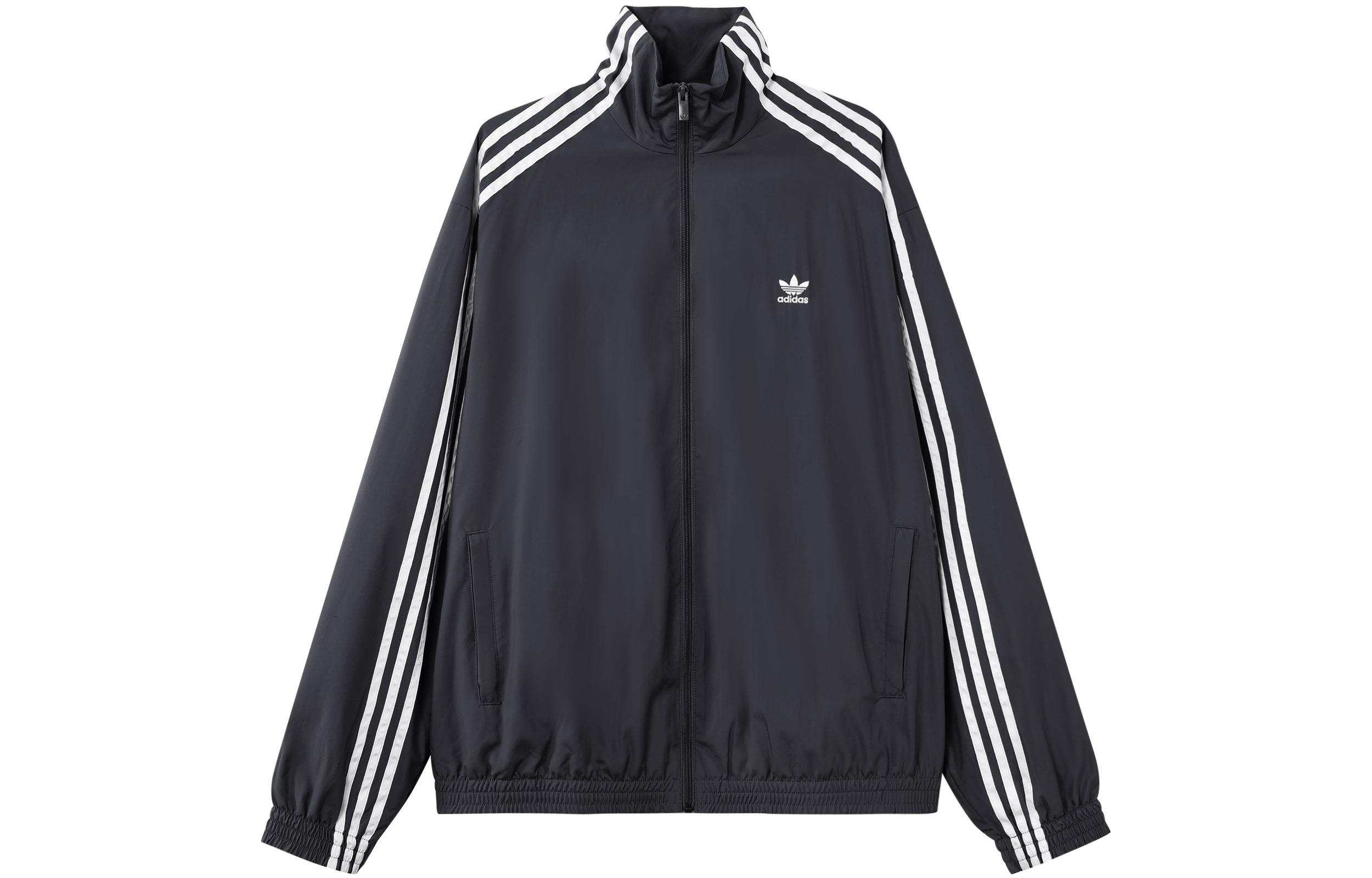 adidas originals Adilenium Oversize Track Top Black IV9339 XS