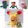 Adorable Peach Jun Plush Toy Cartoon Fruit Doll Soft And Lightweight 20cm Height Perfect Birthday Gift For Girls