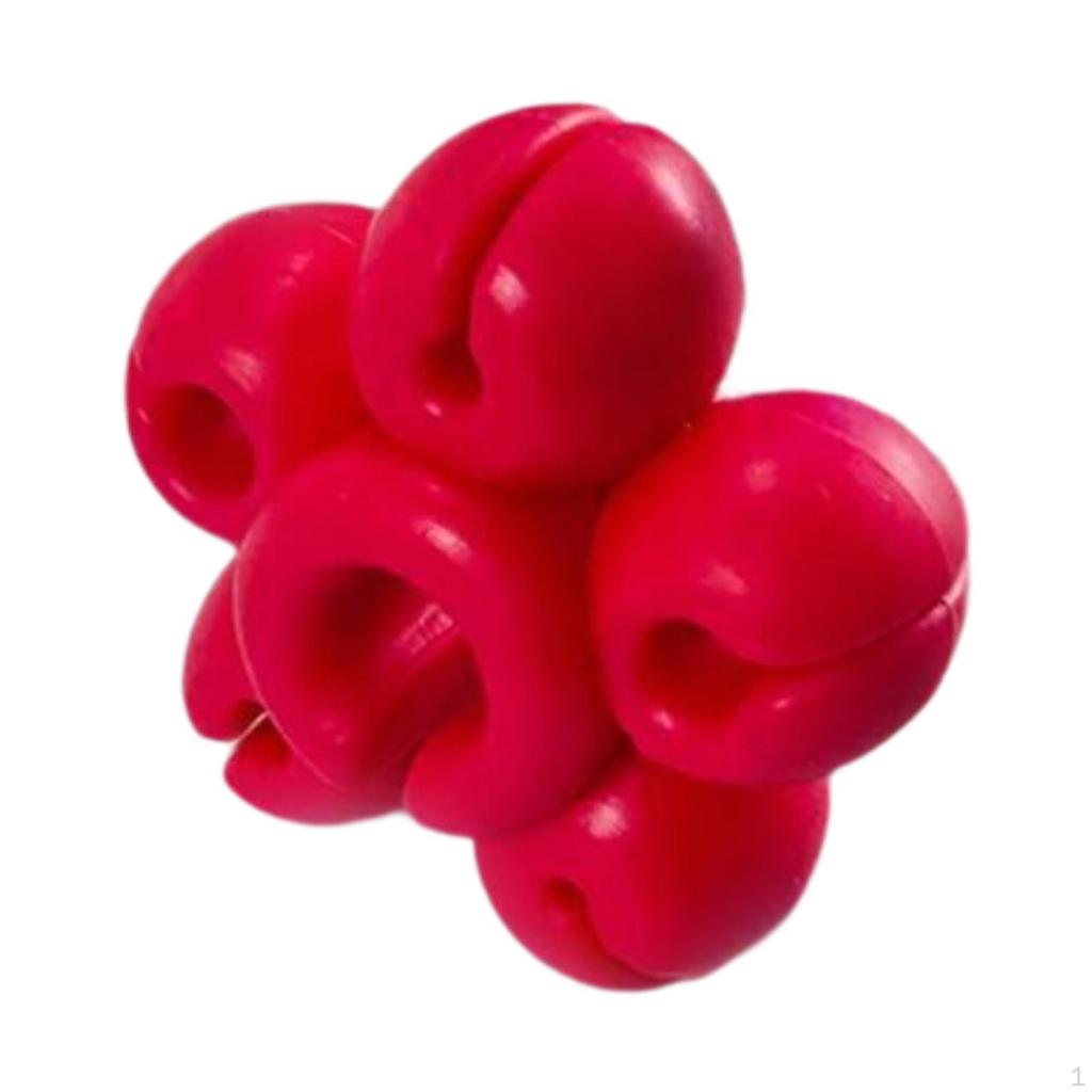 Fishing Rod Fixed Ball Stopper Boat Pole Clip Resistant Silicone