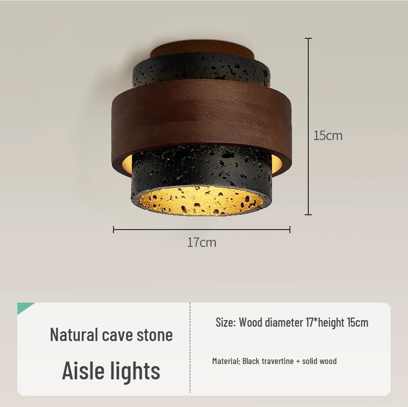 Wabi-Sabi Mid-Century Creme Wandlampe für Schlafzimmer oder Wohnzimmer