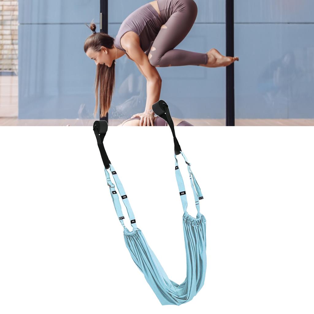 Aerial Strap Elastic Strong Bearing Capacity Folding Leg Stretcher Strap Flexibility Trainer