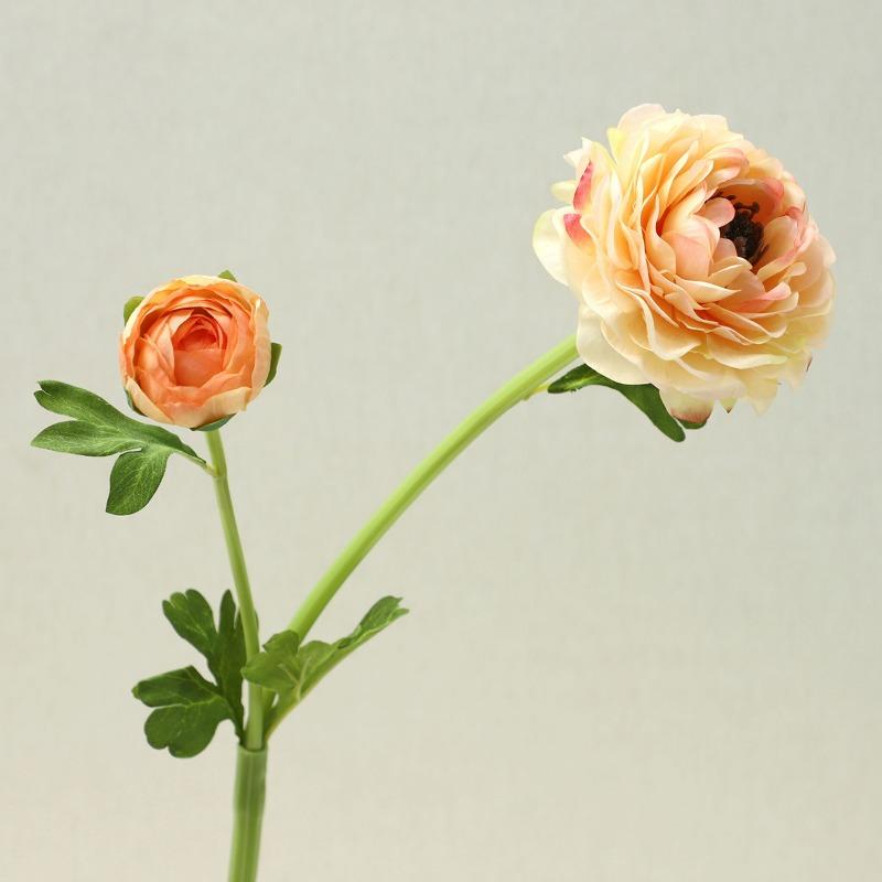 Lotus and Peony Artificial Flower Arrangements Flower Vases Living Room Decoration Artificial Flowers