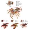 Ocean Animal Pvc Models With Authentic Lobster Designs For Marine Enthusiasts
