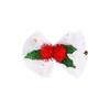 Christmas Hair Accessories, Mesh Bow Hairpins, Christmas Party Decorations, Snowflake Elk Hairpin Headdresses.