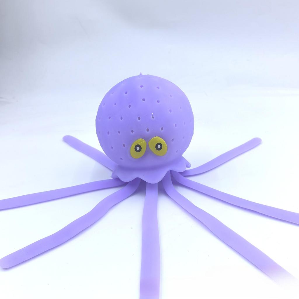 Squishy-Spielzeugset mit Oktopus für Kinder, perfekt für Bad, Pool, Strand.; Ideal zum Entspannen und Spielen