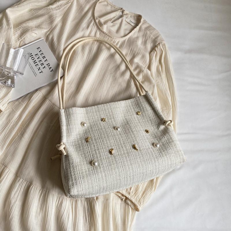 Stylish Large Capacity Canvas Tote Bag For Women Trendy Summer Shoulder Bag