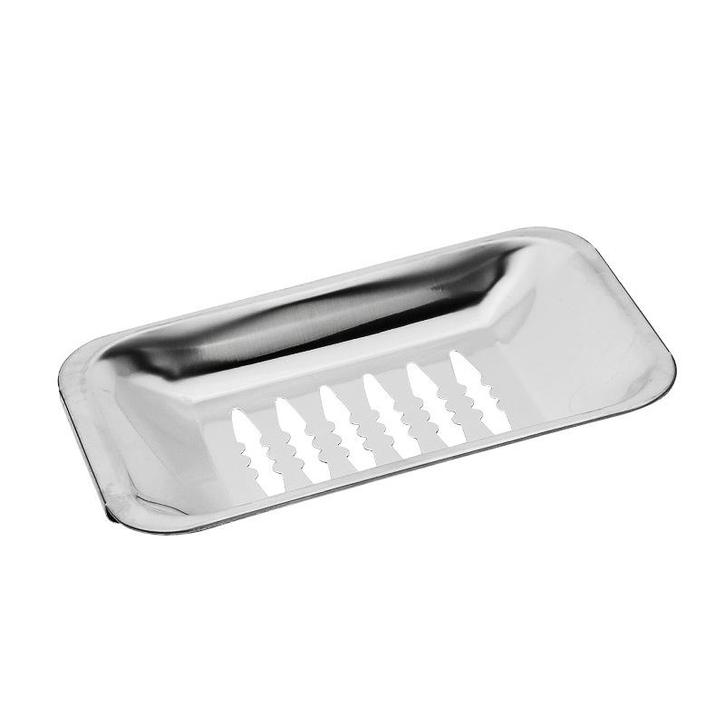 Bathroom soap butterfly soap dish soap net Stainless steel soap box rack