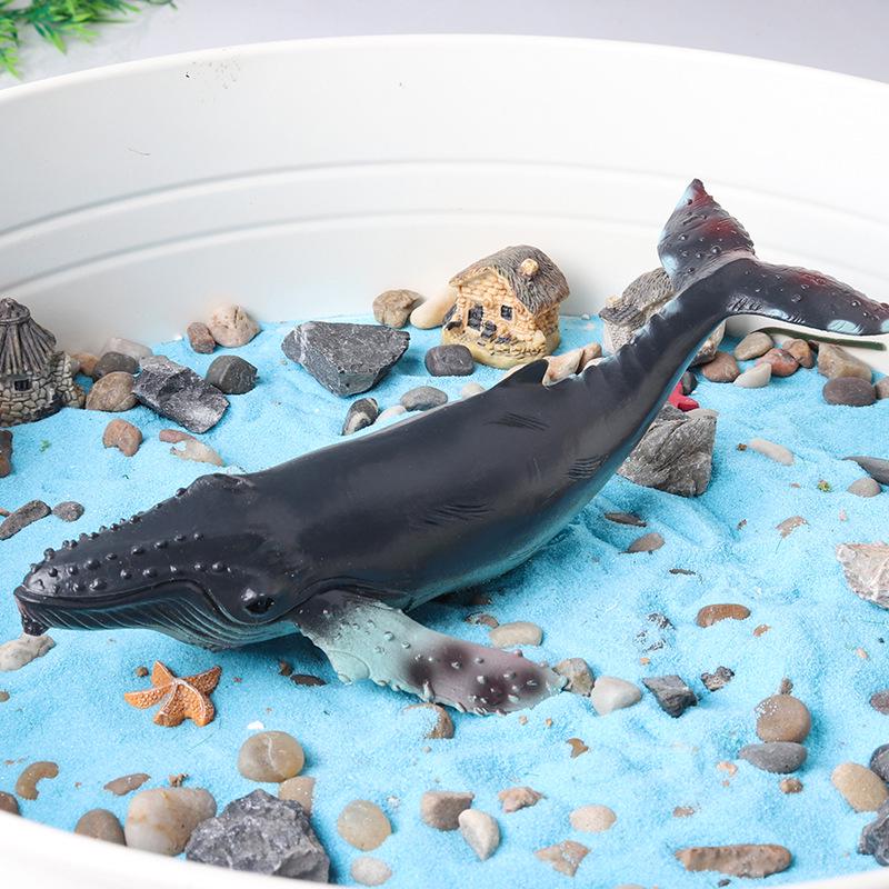 Children's Educational Marine Life Simulation Set: Megalodon, Hammerhead, Orca, and Whale Shark Toys
