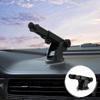 Universal Car Phone Holder: Suction Cup, Vent Clip, Adhesive Tripod for Flat Surfaces