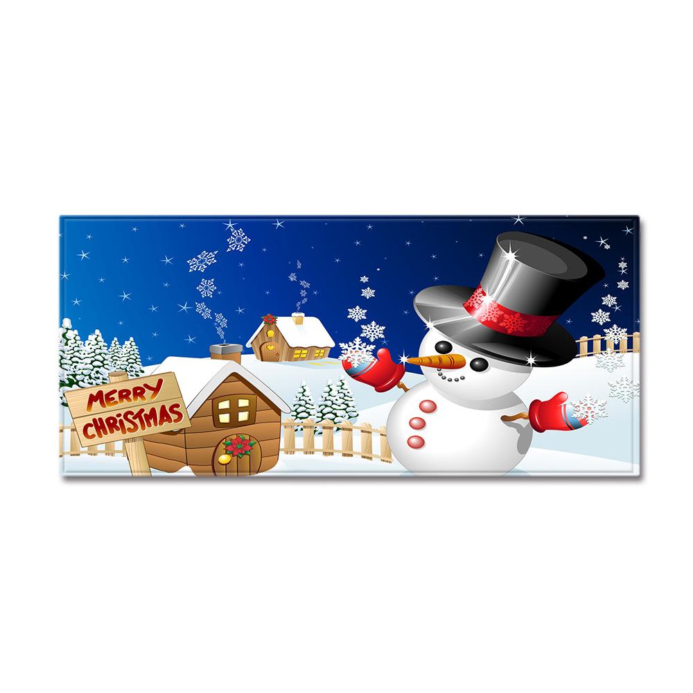 

Christmas Kitchen Sand Carpet Doormat Long Floor Mat 40*60cm