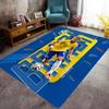 Brazilian Football Glory carpet Living room and bedroom mats printing Protective pad Room Office chair cushion