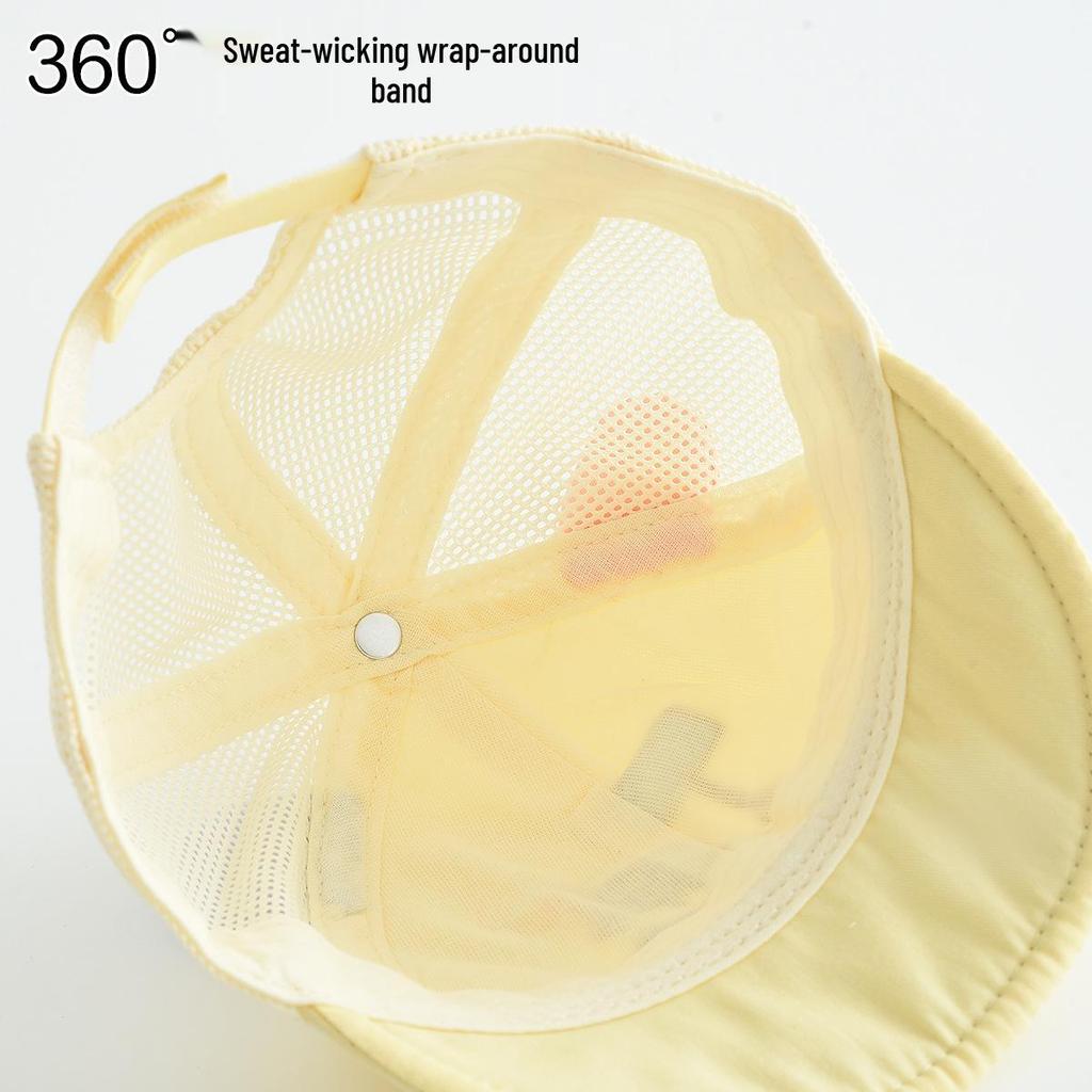Adorable Mesh Baby Baseball Cap - Windproof and UV Protection