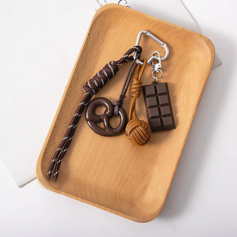 Bag Charm Charms Pendant Car Key Ring Backpack Decoration Accessories Gifts Elegant Ball Versatile Leather Phone Lanyard Bag