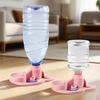 Yousheng Automatic Cat Water Dispenser, Cat Water Feeder Stand Fits Standard Bottles, Filter-free Pet Drinking Station for Indoor Kitten
