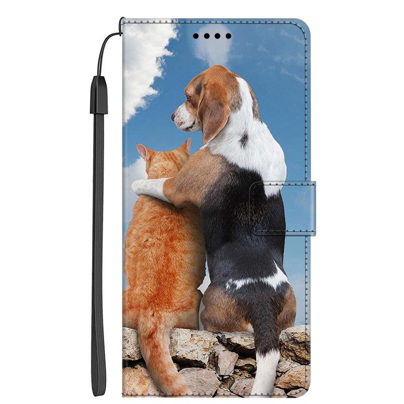Leather Flip Case with Card Slot & Magnetic Closure for Redmi K60 Ultra/Xiaomi 13T/13T Pro