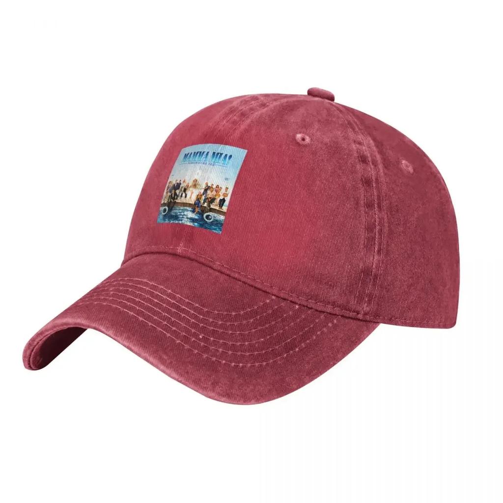 Mamma Mia Here We Go Again Fashion Baseball Cap Peaked Cap Unisexs Hat Womens Cap Sun Visor Ladies