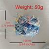 50g Variegated Fancy Yarn Mixed Color Nylon Polyester Blend Soft Novelty Textured Bubble Yarn for Knitting DIY Scarves Hats Craf
