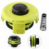 For Ryobi RLT3025F/RLT3025S/RLT3525S Lawn Mower RAC119 Line Spool + RAC118 Spool Cap + Spring