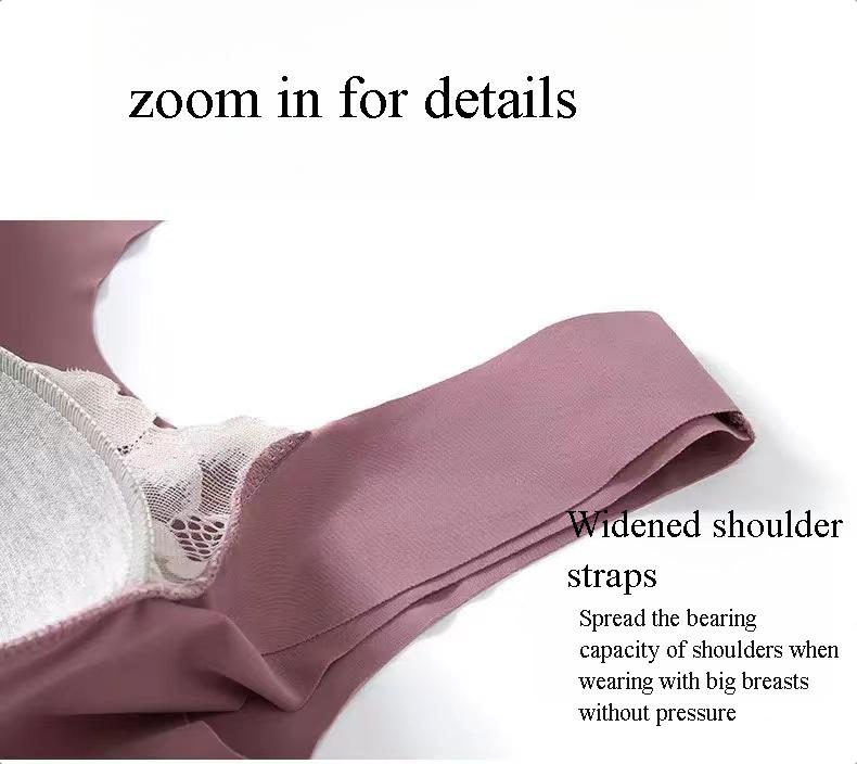 Sexy Spitzen-BH, nahtlos, Übergröße, 5XL, Damen-BH, Damen, stahlfreie Unterwäsche, Show-Fit-BH, Tops, Damen-BH