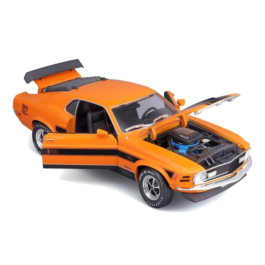 Koenig-tom Maisto Ford Mustang Mach 1 1970 Diecast Miniature Car, Finished Product