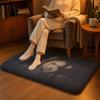 Singer L-Lana D-Del Rey Floor Mat Soft Flannel Non-Slip Rug Washable Floor Mat for Living Room Bedroom Home Decor