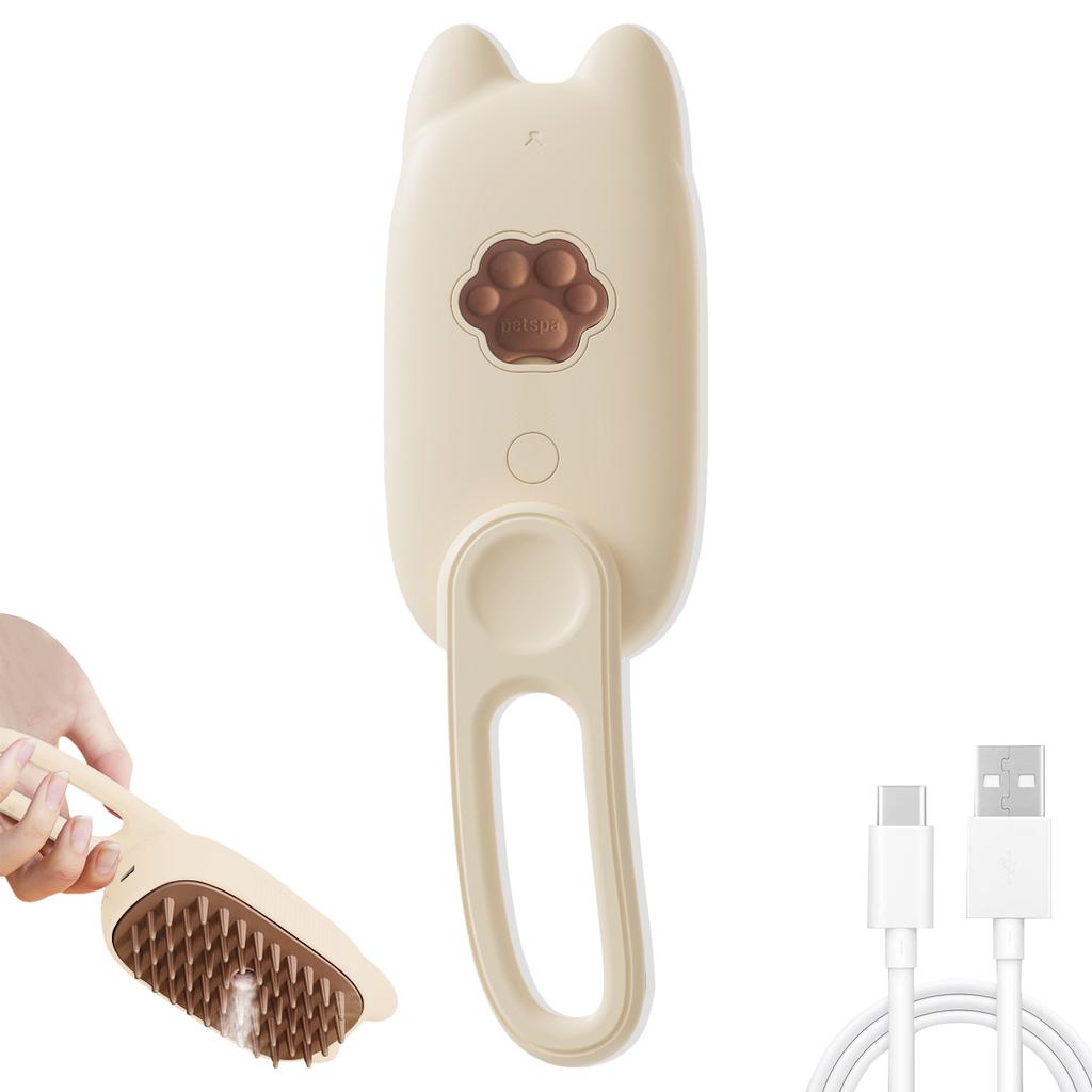 Dog Brush Electric Spray Pet Steam Brush Soft Silicone Pet Hair Removal Water Brush Dog Grooming Supplies Pet Accessories