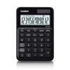 Casio Colorful Calculator Black 12 Digits Mini Just Type MW-C20C-BK-N