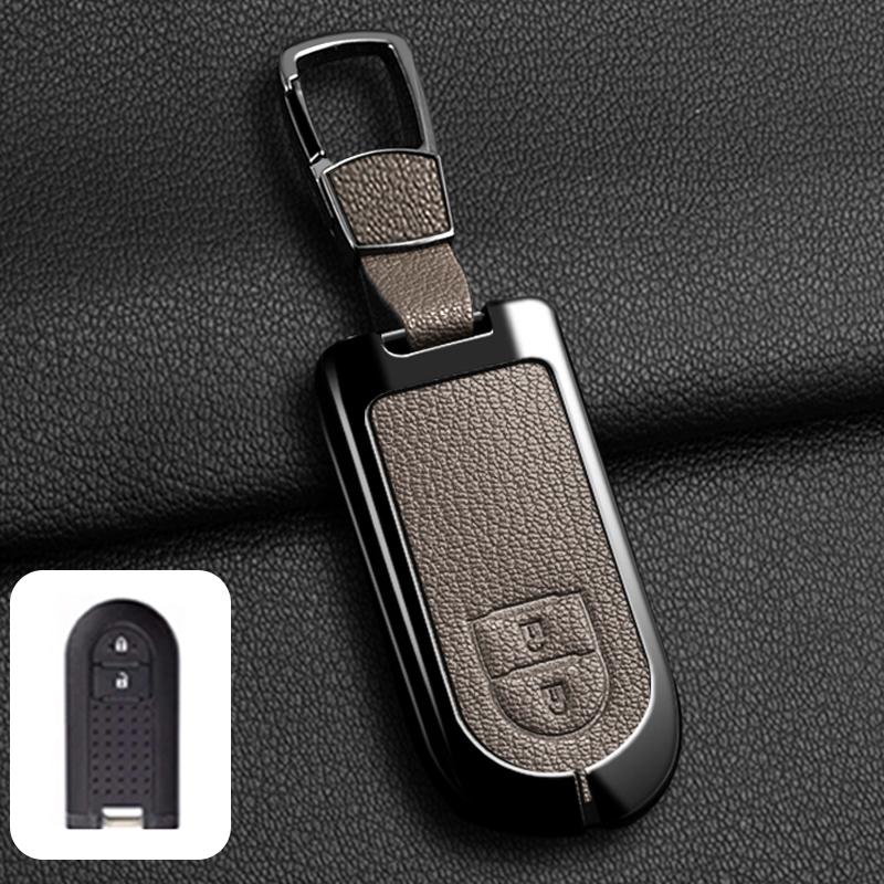 Styling Mouldings Zinc Alloy Car Key Case Cover Holder For Toyota Rush Passo Pixis Joy Epoch Daihatsu Tanto LA600S Moovecanvas L