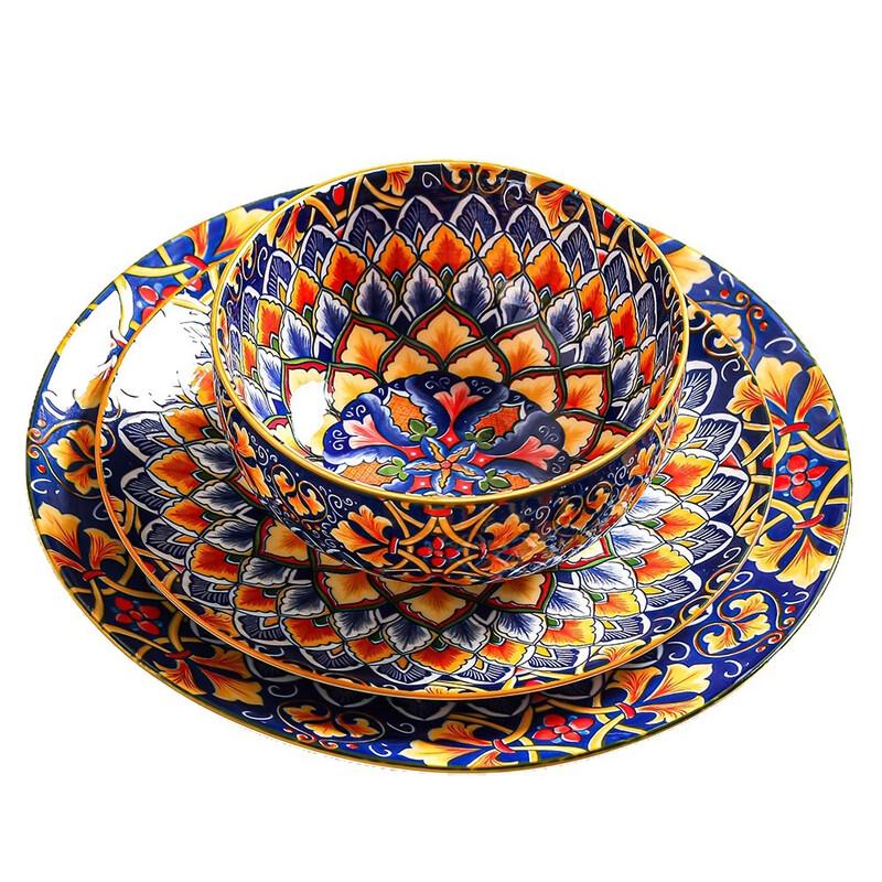 Ruhan Bohemian Ceramic Rice Bowls